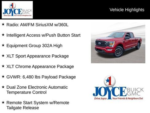 Used 2022 Ford F150 XLT w/ Equipment Group 302A High AWD/4WD image 24