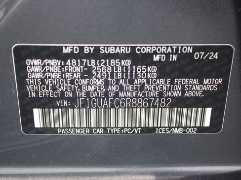 Used 2024 Subaru Impreza 2.0i Sport AWD/4WD image 31