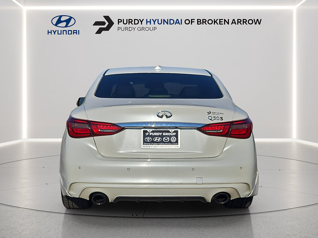 Used 2018 INFINITI Q50 Red Sport 400 w/ Proactive Package RWD image 4