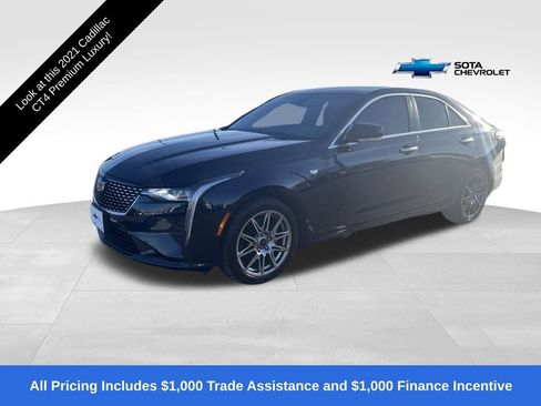 Used 2021 Cadillac CT4 Premium Luxury image 1