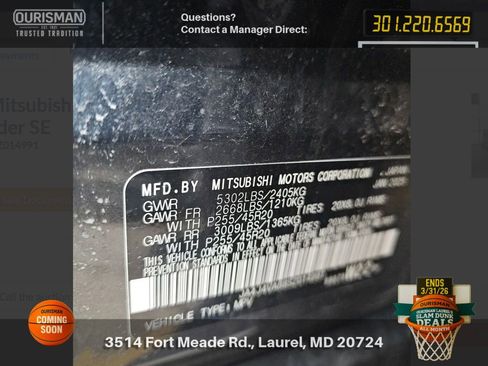 Used 2025 Mitsubishi Outlander SE image 10