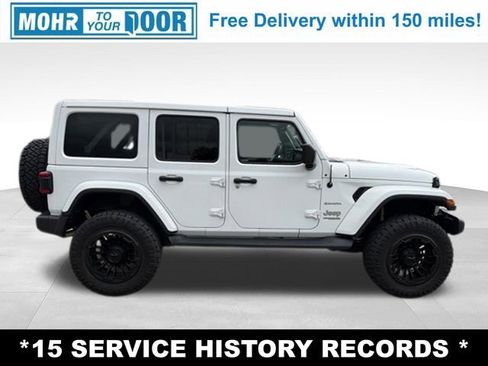 Used 2020 Jeep Wrangler Unlimited Sahara AWD/4WD image 7