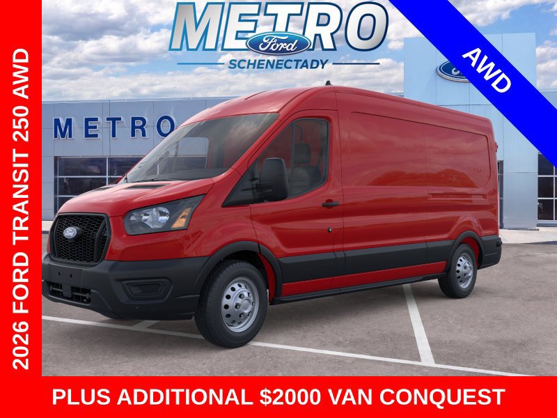 New 2026 Ford Transit 250 148 Medium Roof Extended AWD image 2