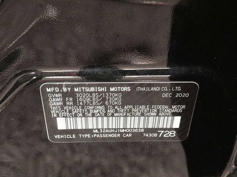Used 2021 Mitsubishi Mirage ES FWD image 17