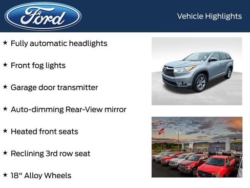 Used 2014 Toyota Highlander XLE image 8