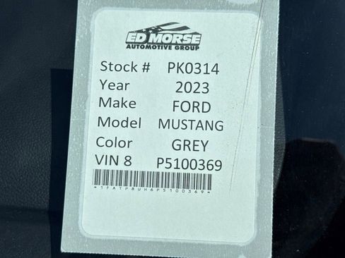 Certified 2023 Ford Mustang Premium RWD image 2