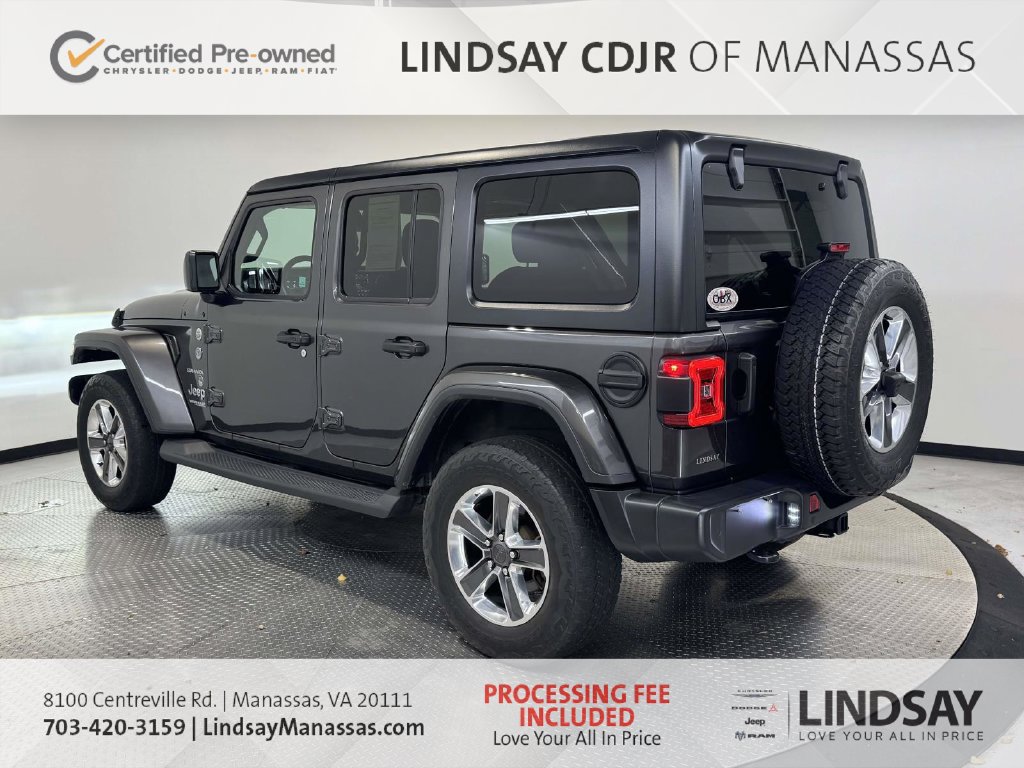Certified 2021 Jeep Wrangler Unlimited Sahara AWD/4WD image 7