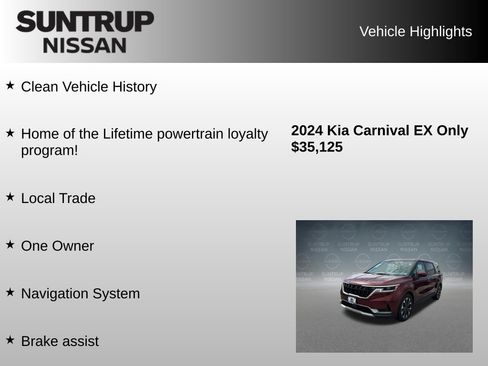 Used 2024 Kia Carnival EX FWD image 8