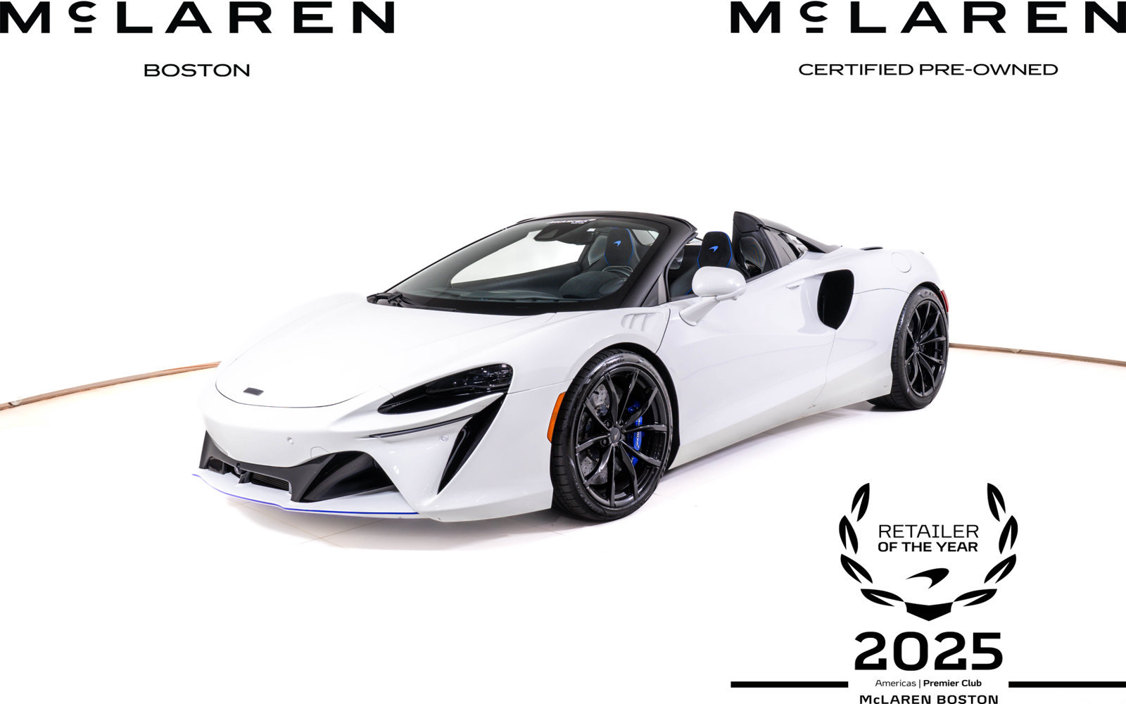 Used 2025 McLaren Artura Spider RWD image 1