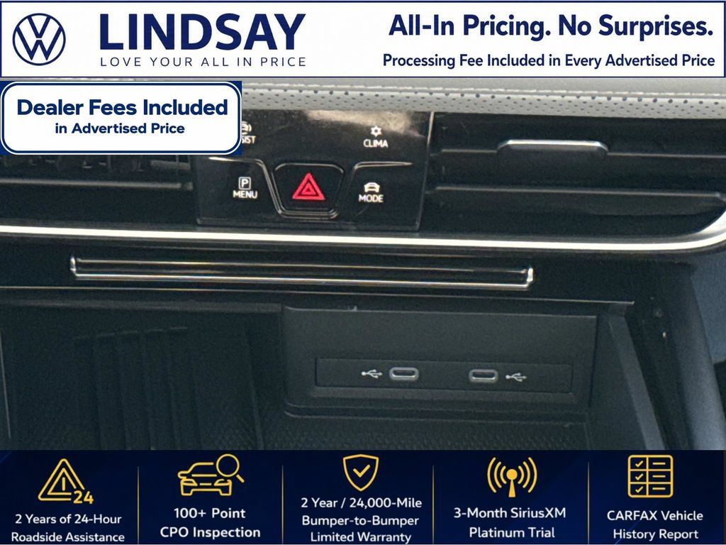 Used 2025 Volkswagen Atlas Peak Edition SE AWD/4WD image 17