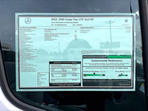 New 2025 Mercedes-Benz Sprinter 2500 image 19