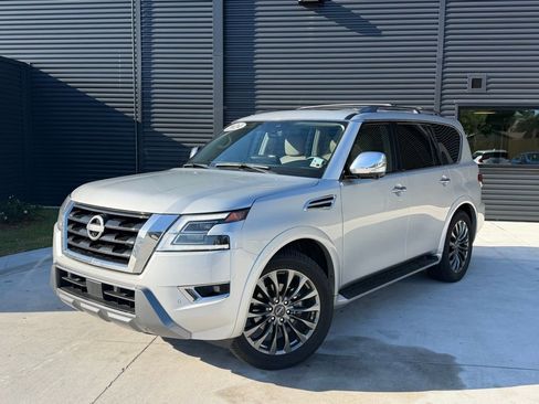 Used 2024 Nissan Armada Platinum w/ Captain's Chairs Package image 1