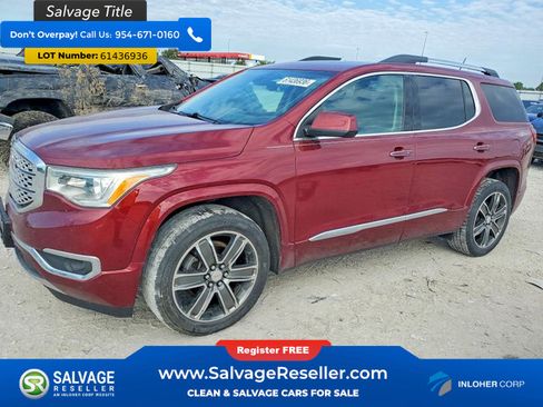 Used 2017 GMC Acadia Denali w/ Technology Package FWD image 1
