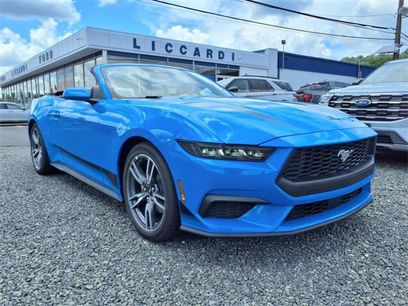 New 2025 Ford Mustang Convertible w/ Wheel & Stripe Package