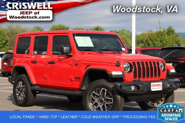 Used 2021 Jeep Wrangler Unlimited Sahara AWD/4WD image 1