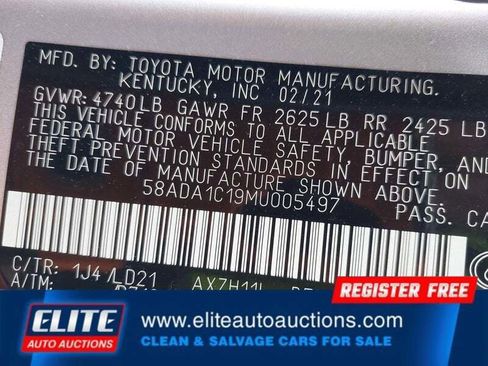 Used 2021 Lexus ES 300h w/ Premium Package FWD image 18