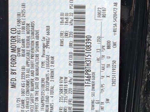 New 2026 Ford Mustang Premium image 32