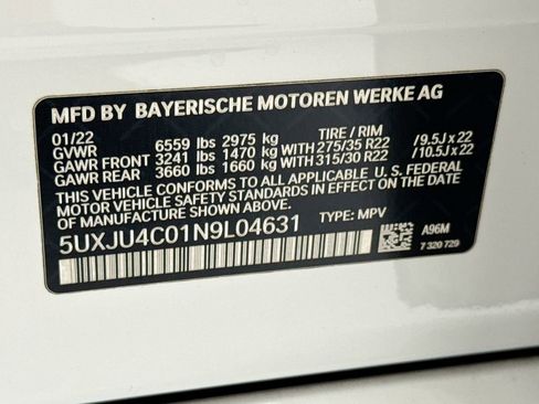 Certified 2022 BMW X5 M50i w/ Executive Package AWD/4WD image 34