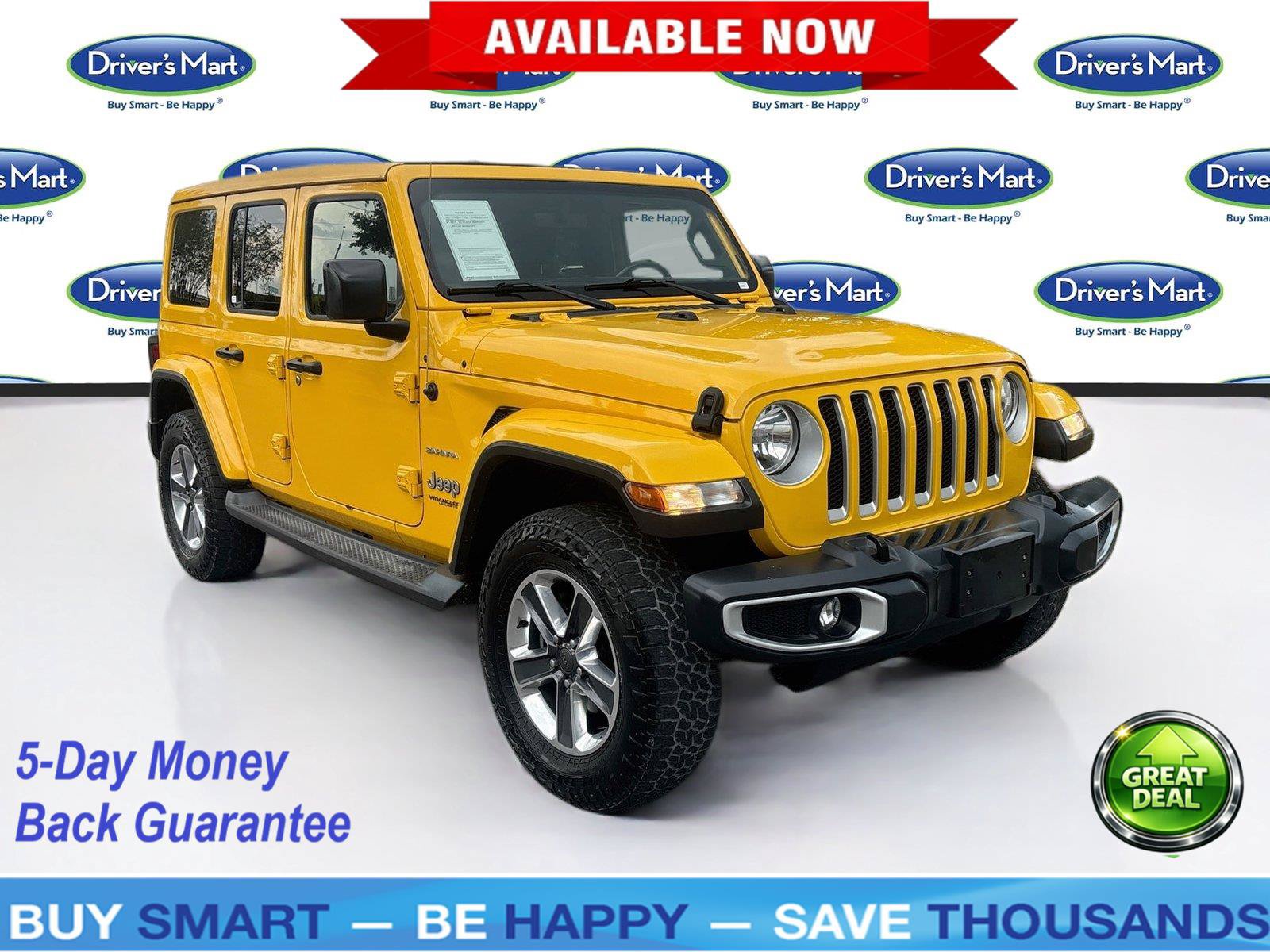 Used 2019 Jeep Wrangler Unlimited Sahara AWD/4WD image 1