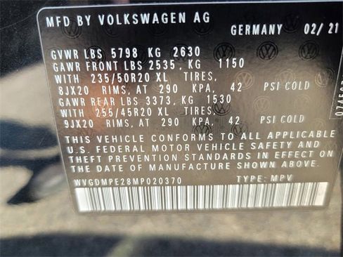 Used 2021 Volkswagen ID.4 1st Edition image 32