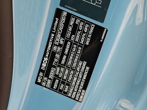 New 2025 INEOS Grenadier Fieldmaster Edition image 12