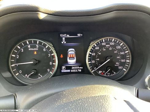 Used 2023 INFINITI Q50 Luxe w/ Cargo Package RWD image 12