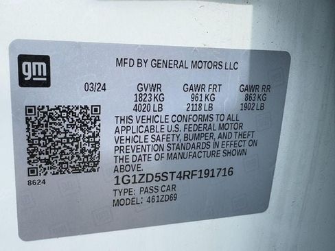 Used 2024 Chevrolet Malibu LT FWD image 23