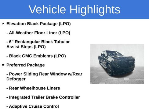 Used 2023 GMC Sierra 1500 Elevation w/ Elevation Premium Package RWD image 4