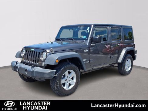 Used 2017 Jeep Wrangler Unlimited Sport w/ Quick Order Package 24S AWD/4WD image 1