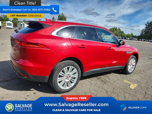 Used 2019 Jaguar F-PACE Portfolio AWD/4WD image 4
