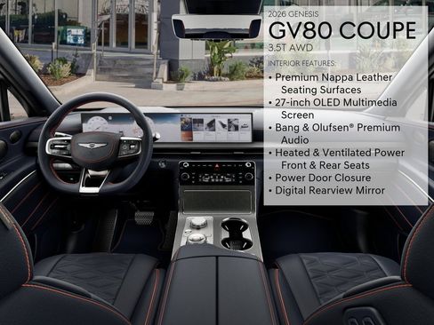 New 2026 Genesis GV80 3.5T AWD/4WD image 18