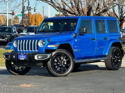 Used 2021 Jeep Wrangler Unlimited Sahara w/ Cold Weather Group image 1