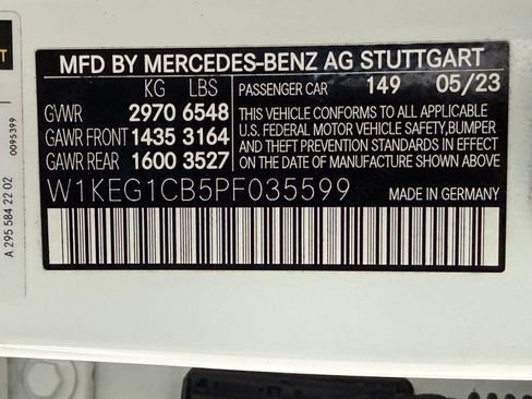 Used 2023 Mercedes-Benz EQE 350+ 4MATIC Sedan image 24