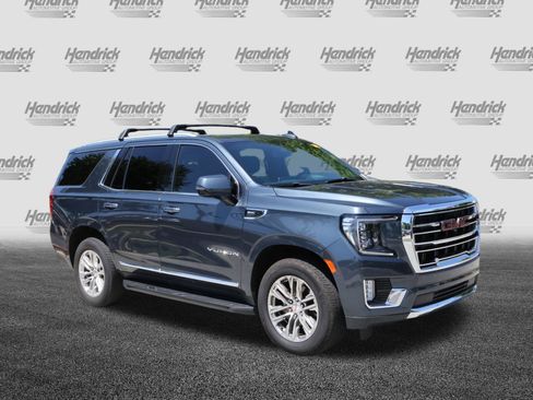 Used 2021 GMC Yukon SLT w/ SLT Luxury Plus Package AWD/4WD image 2
