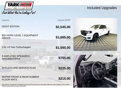 New 2026 RAM 1500 Big Horn w/ Night Edition AWD/4WD image 3