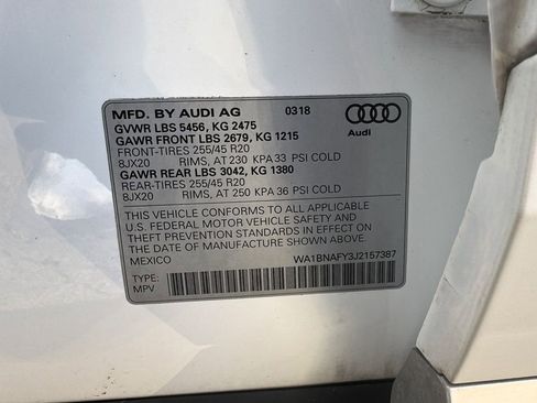 Used 2018 Audi Q5 2.0T Premium Plus w/ Premium Plus Package AWD/4WD image 68