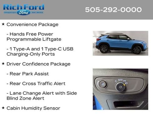 Used 2025 Chevrolet TrailBlazer ACTIV w/ Convenience Package AWD/4WD image 50
