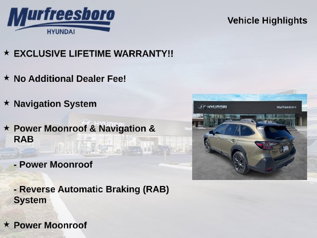 Used 2023 Subaru Outback Onyx Edition XT AWD/4WD image 5