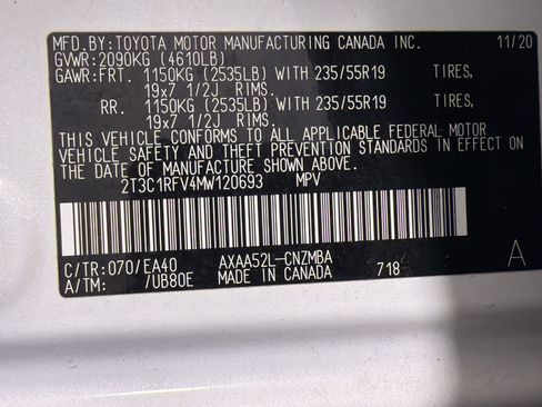 Used 2021 Toyota RAV4 XLE Premium FWD image 17
