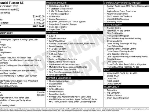 New 2026 Hyundai Tucson SE image 6