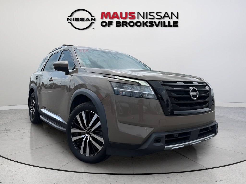 Certified 2023 Nissan Pathfinder Platinum w/ Cargo Package AWD/4WD 360° Tour