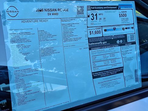 New 2026 Nissan Rogue SV w/ SV Premium Package image 7