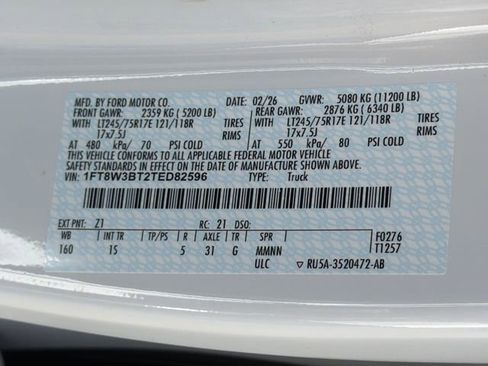 New 2026 Ford F350 XL AWD/4WD image 32