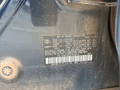 Used 2025 Subaru Outback Touring image 6