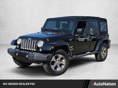 Used 2017 Jeep Wrangler Unlimited Sahara AWD/4WD image 1