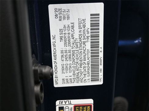 Used 2020 Honda CR-V EX-L image 18