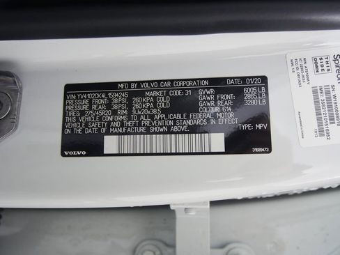 Used 2020 Volvo XC90 T5 Momentum w/ Protection Package FWD image 23