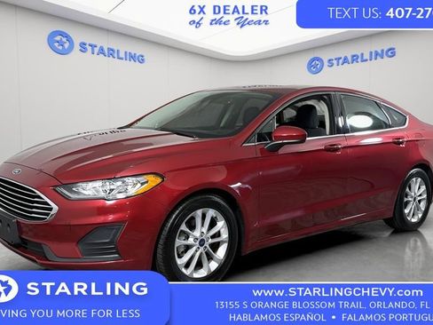 Used 2020 Ford Fusion SE FWD image 1