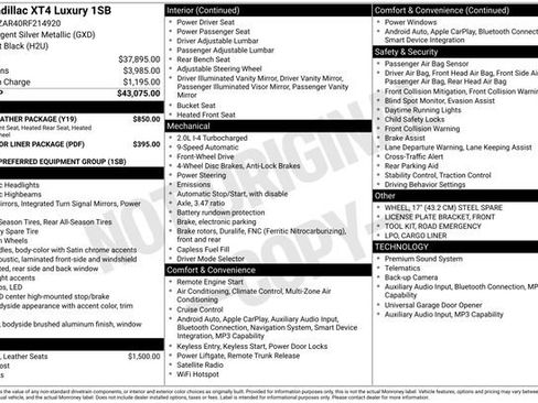 Used 2024 Cadillac XT4 Luxury w/ Cold Weather Package FWD image 11