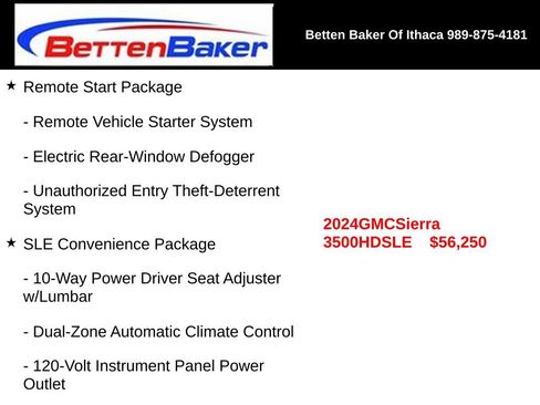 Used 2024 GMC Sierra 3500 SLE w/ SLE Value Package AWD/4WD image 4